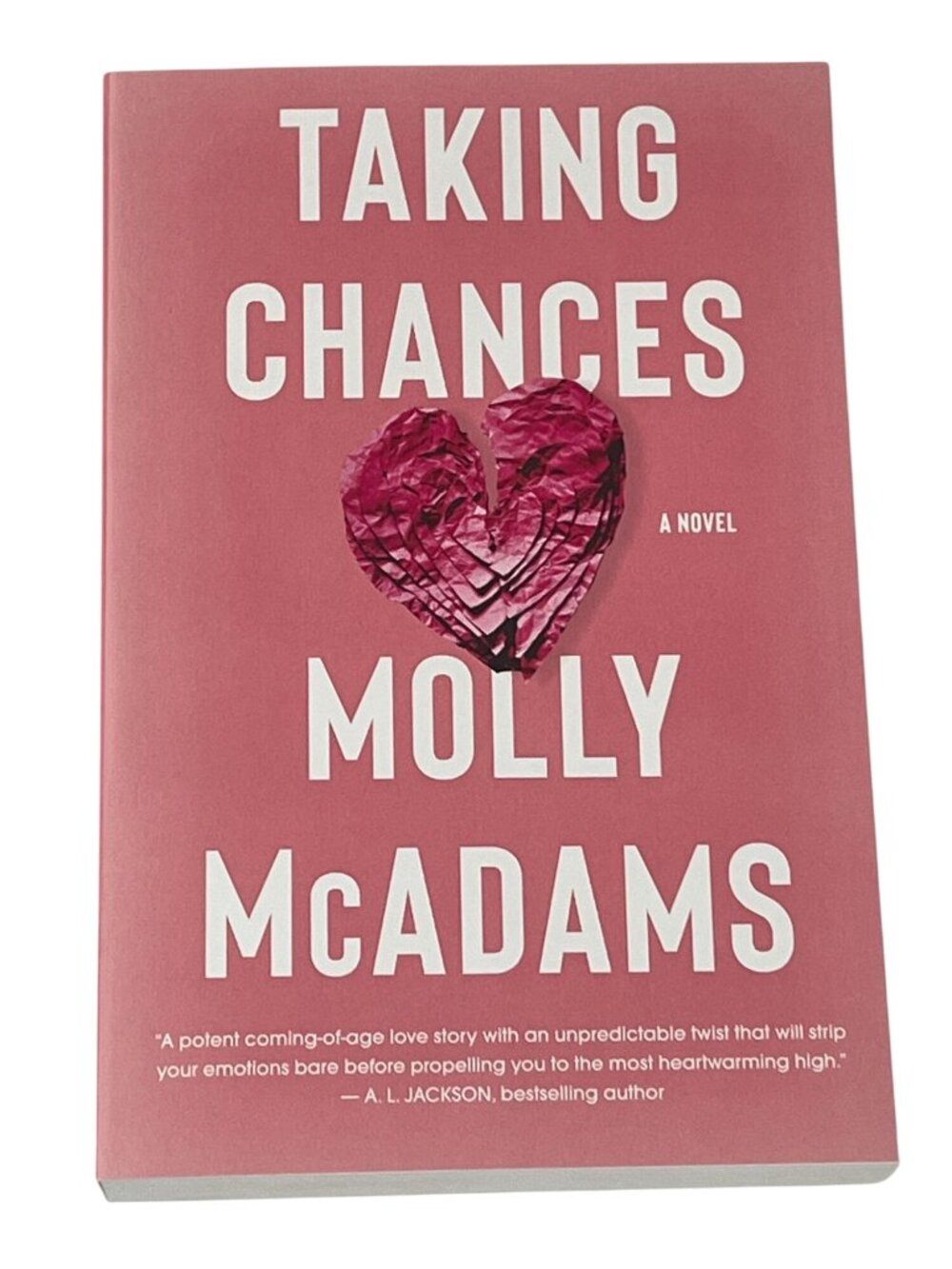 Taking Chances Molly McAdams Contemporary Romance Paperback Book
